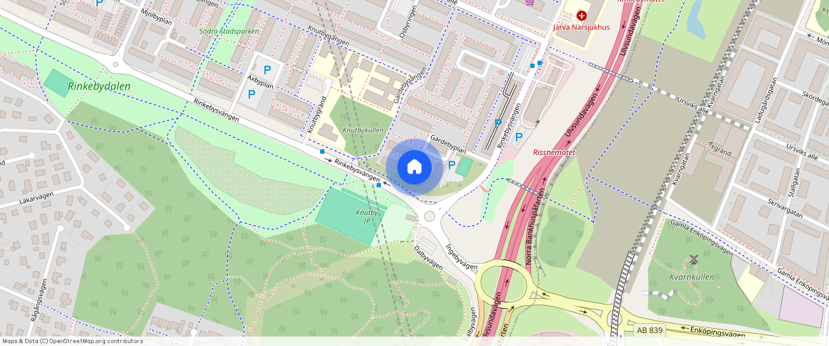 Gärdebyplan **, Rinkeby