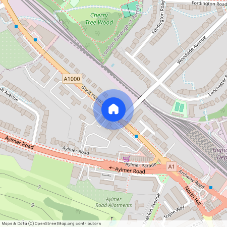 Great North Road, London, N6