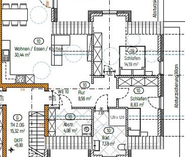 Penthouse Wohnung im Zentrum von Bad Essen mit Blick auf das Wiehen... - Foto 3