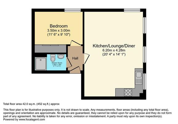 1 bedroom flat to rent - Photo 1