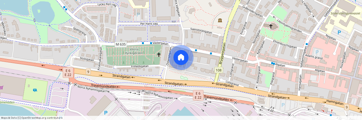 Trelleborg, Skåne, Östersjögatan 2