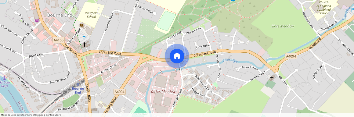 Cores End Road, Bourne End, High-Wycombe