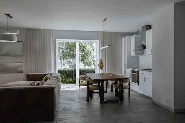 Neubau Erdgeschosswohnung mit Terasse & Garten - Photo 1