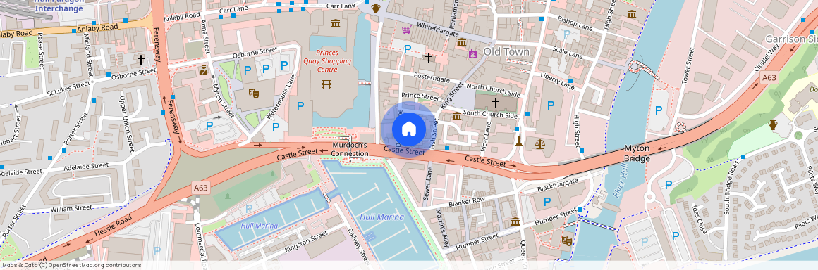 Trinity Court, Hull, East Riding of Yorkshire, HU1 2NB, Fish Street