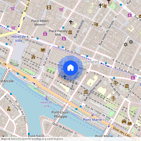 François Miron 10, Rue François Miron, Paris