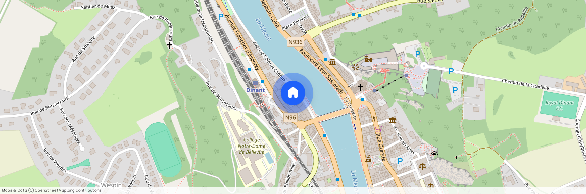 Avenue Colonel Cadoux 11, 5500 Dinant