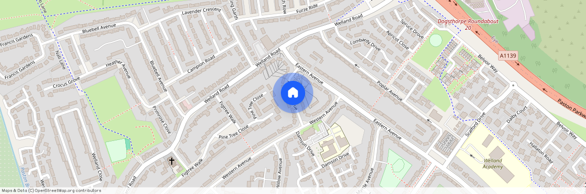 Acacia Avenue, Peterborough, Cambridgeshire, PE1