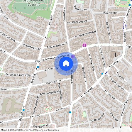 Bloemenkwartier Zuid, 1214 ET, Irisstraat, Hilversum