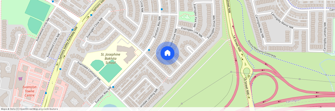 499 Evansglen Drive Northwest, Alberta, T3P 0P6, Calgary