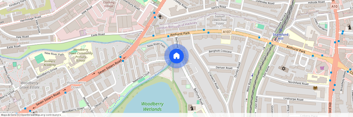 Woodberry Down, Stamford Hill, N4