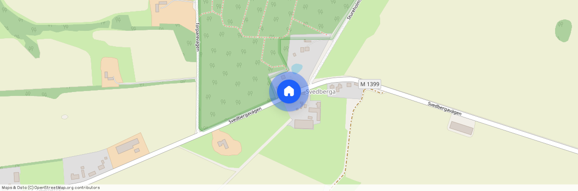 Svedbergavägen, Allerum