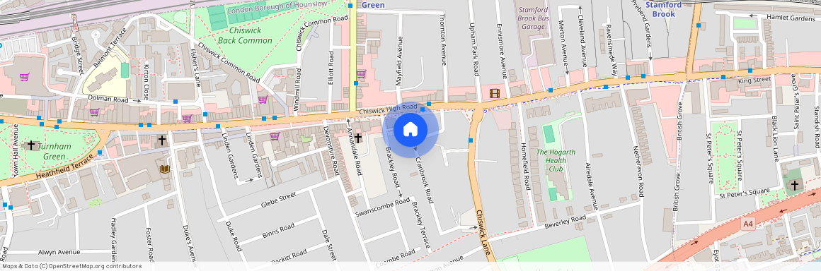 Cranbrook Road, Central Chiswick, W4