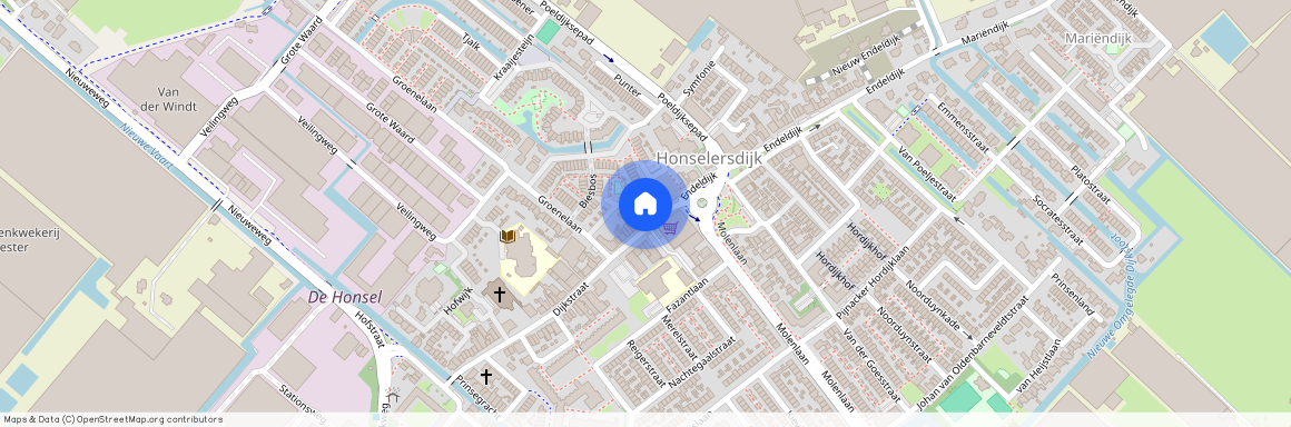 Dijkstraat 95-A, Honselersdijk centrum, 2675AW