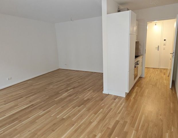 1 Raum Wohnung mit Einbauküche und modernen Bad im Neubau - Foto 1