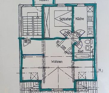 Idyllische 2-Raum-Dachgeschosswohnung im beliebten Damenviertel in ... - Foto 5