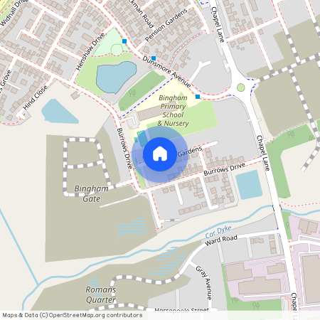 Hackett Gardens, Bingham