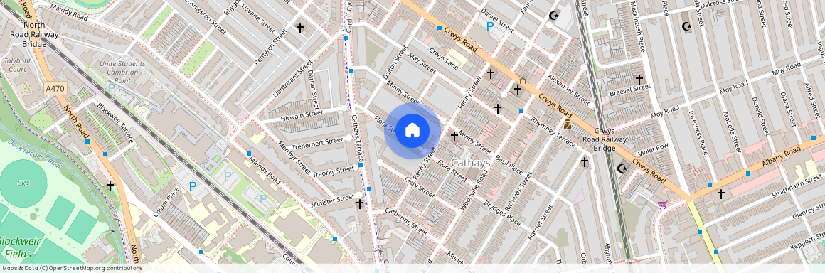 Flora Street, CF24 4EQ, Cathays