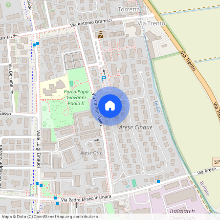 Arese, Via Campo Gallo