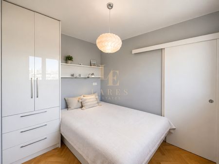 Balkon | Widok na panoramę Warszawy | Wyposażone - Zdjęcie 3