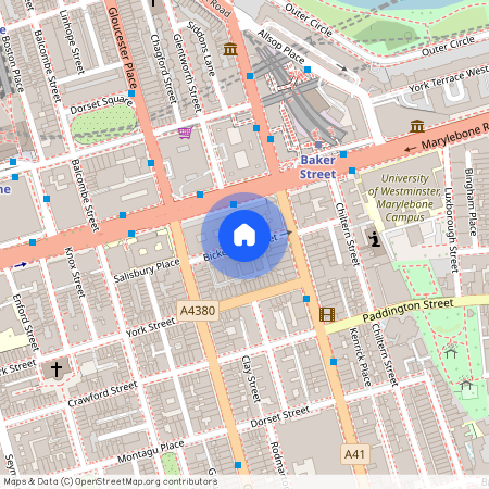 Bickenhall Mansions, Bickenhall Street, London, W1U