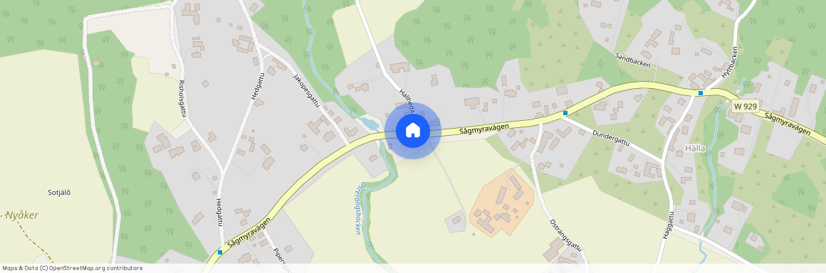 Sågmyravägen, Leksand