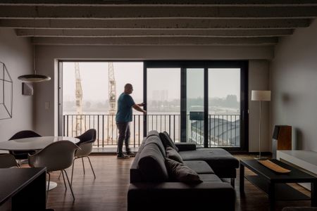 Coole loft met uitzonderlijk uitzicht op de beschermde collectie havenkranen van het MAS* - Photo 2