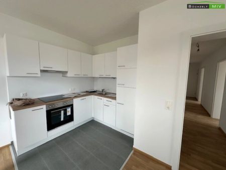 ++ Wohnpark Schlossergasse ++ Mietwohnung mit möblierter Küche, zwei Schlafzimmer & Loggia - Photo 4