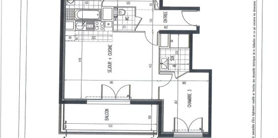 Location Appartement 4 pièces 79m² GRETZ ARMAINVILLIERS 77220 - Photo 3