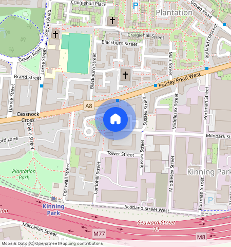 Milnpark Gardens, Glasgow, G41