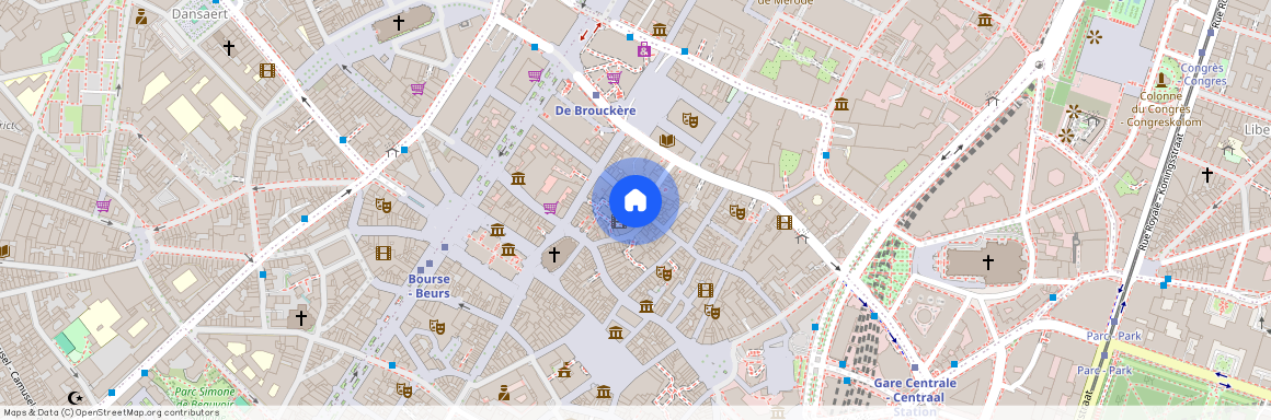 Rue Grétry, 75, 1000, Bruxelles