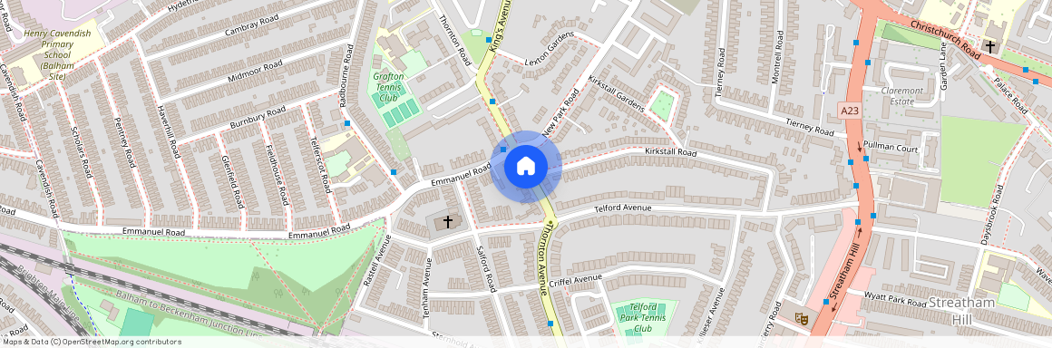 Thornton Avenue, Streatham Hill, London, SW2