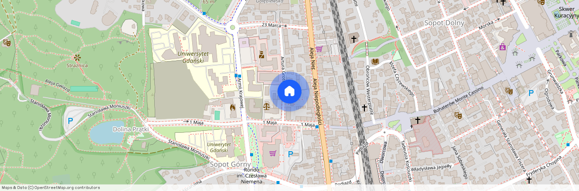 ul. Artura Grottgera, Górny Sopot, Sopot, pomorskie