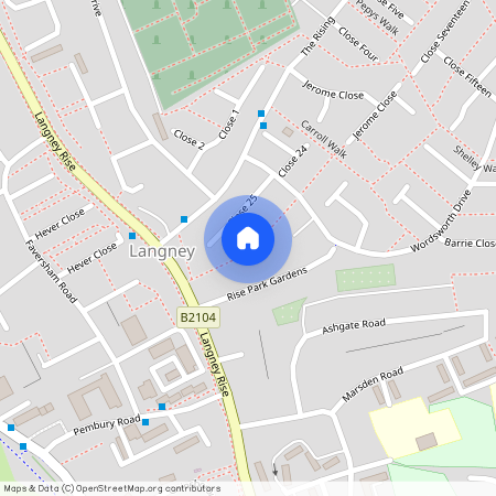 Shakespeare Walk, Eastbourne, East Sussex, BN23