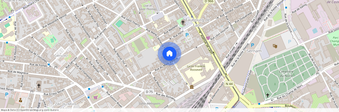 RUE MARIE CLEMENCE FOURIAUX, Reims