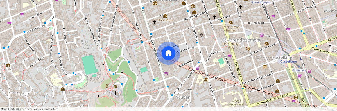 8 à 25 rue Montevideo, 13006, Marseille