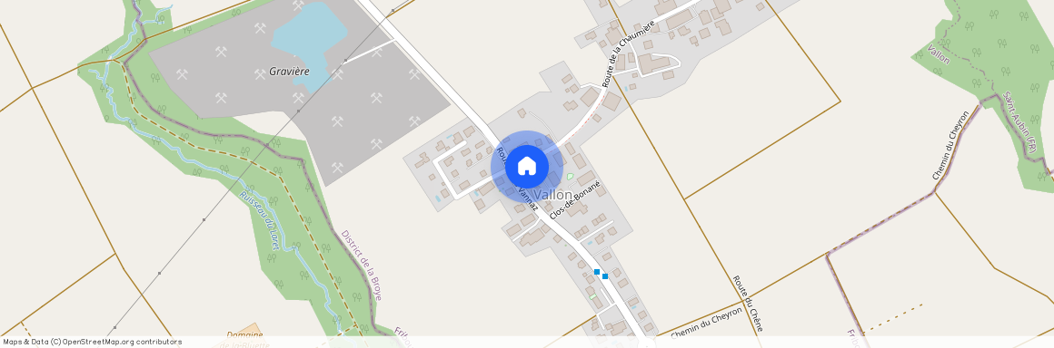 RTE DE LA CHAUMIERE 2, 1565, Vallon