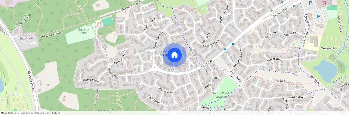 Bedfordshire Way, Wokingham, Berkshire, RG41