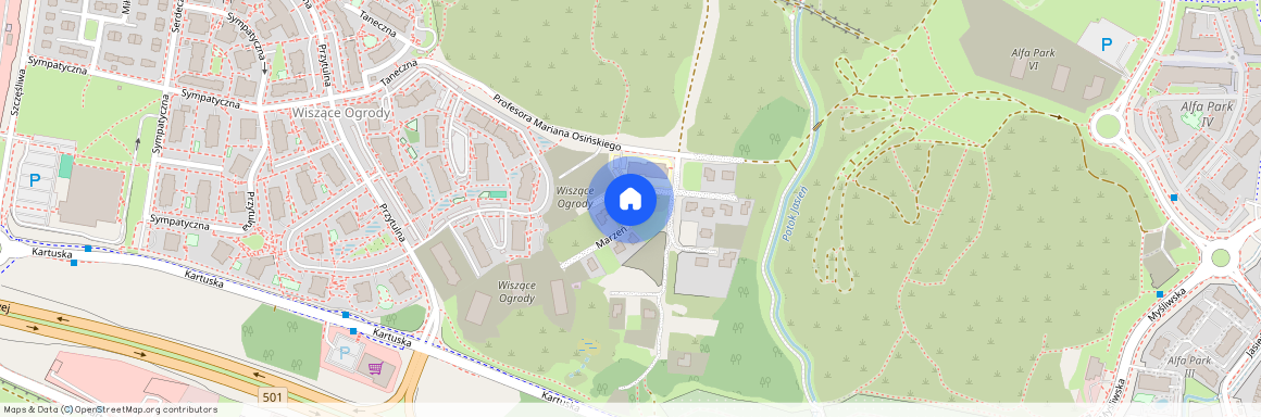 ul. Marzeń, Jasień, Gdańsk, pomorskie