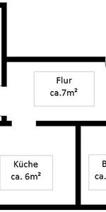 Große 2 Raum-Wohnung mit Balkon - Foto 3