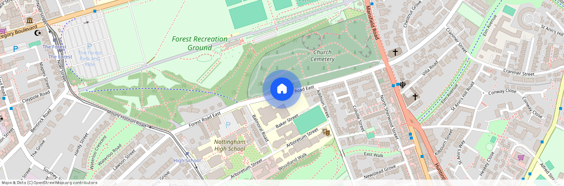 Forest Road East, Nottingham, NG1