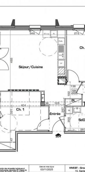 Appartement 3 pièces à Longeville-lès-Metz - Photo 1