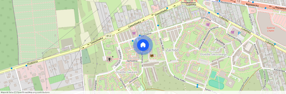 ul. Zachodnia, Chełm, lubelskie