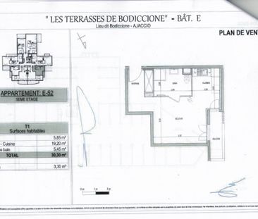 Location Appartement 1 pièce 30m² AJACCIO 20090 - Photo 6