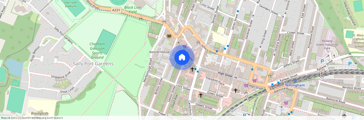 11 Saxton Street, 29 Hamerton Road, ME7 5EF