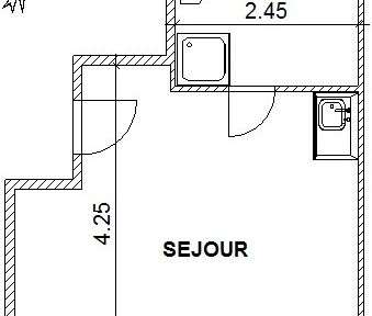 Location Appartement 1 pièce 12m² NANTES 44300 - Photo 4