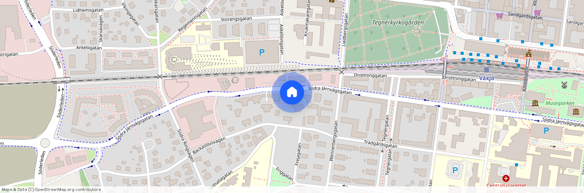 Söder, Växjö, Kronoberg, Södra Järnvägsgatan 31