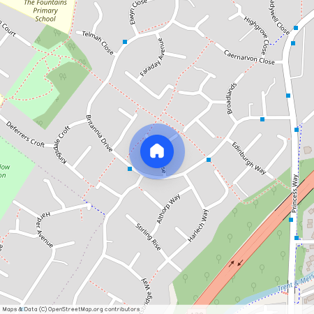 Glamis Close, Burton-on-Trent DE13