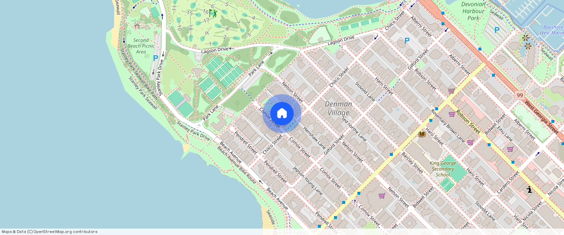 ** Comox Street, Vancouver, Vancouver, Metro Vancouver, V6G 1S1