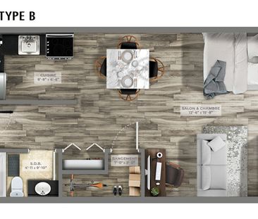 Logement 2 ½ - Photo 4