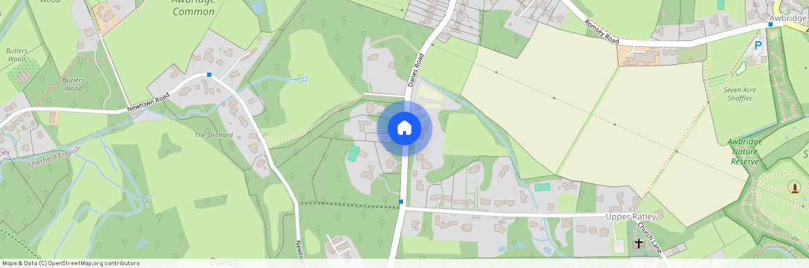 Danes Road, Awbridge, Romsey, Hampshire, SO51